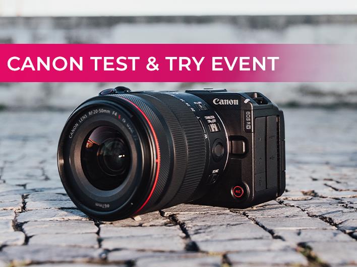 Featured course: Canon Product Specialist Test & Try Day
