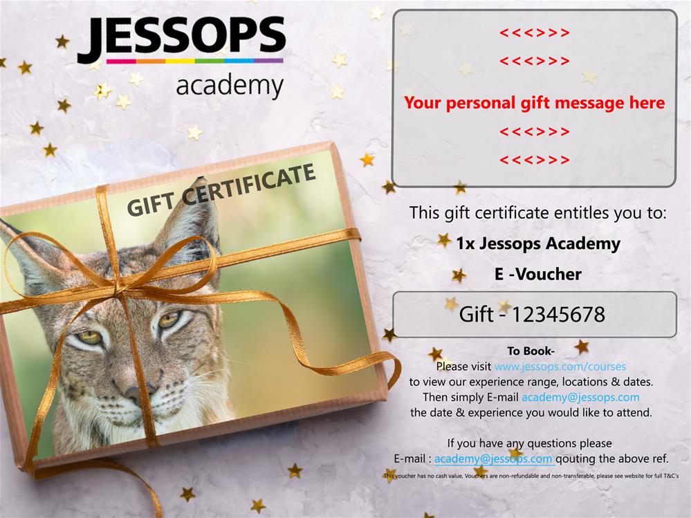 Featured course: Jessops Academy E-Voucher