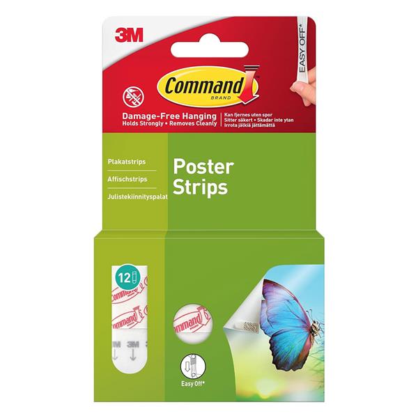 Command Poster Strips - 12 Pack Product Image (Primary)