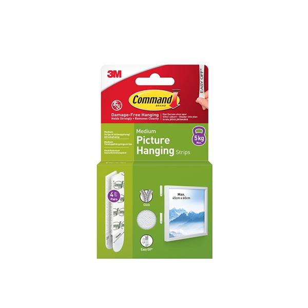Command Medium Picture Strips - 4 Pack Product Image (Primary)