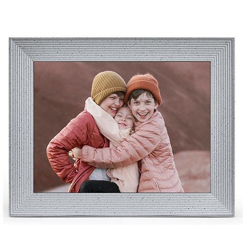 Mason Luxe 9.7-inch Digital Photo Frame in Sandstone Product Image (Secondary Image 1)