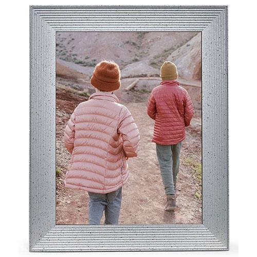 Mason Luxe 9.7-inch Digital Photo Frame in Sandstone Product Image (Secondary Image 2)