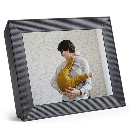Mason Luxe 9.7-inch Digital Photo Frame in Pebble Product Image (Primary)