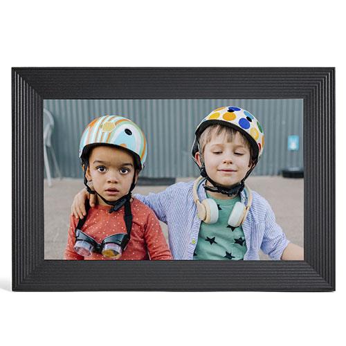 Carver 10.1-inch Digital Photo Frame in Gravel Product Image (Secondary Image 1)