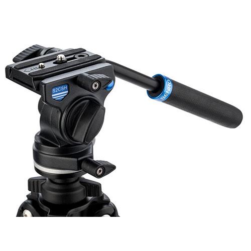 Slim Aluminium Video Tripod with S2CSH Head Product Image (Secondary Image 1)