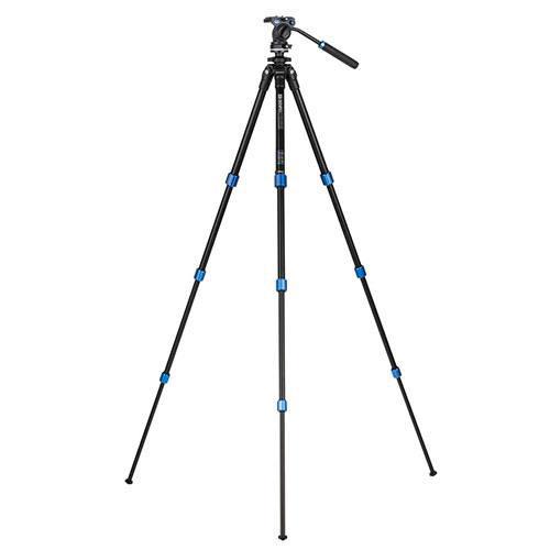 Slim Aluminium Video Tripod with S2CSH Head - Open Box Product Image (Secondary Image 3)