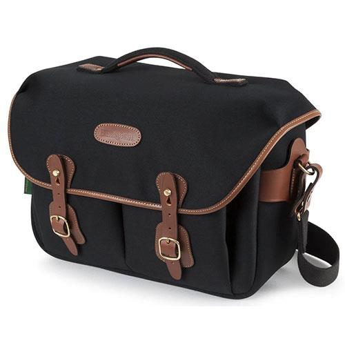 Hadley One Camera Bag in Black Canvas and Tan Leather Product Image (Primary)