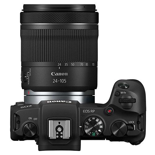 EOS RP Mirrorless Camera with RF 24-105mm IS STM Lens Product Image (Secondary Image 1)