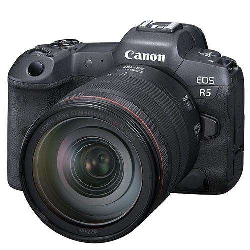 Buy Canon EOS R5 Mirrorless Camera with RF 24-105mm F4 lens - Jessops