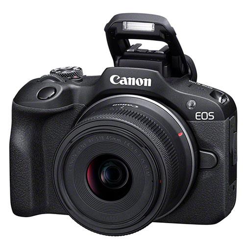 EOS R100 Mirrorless Camera with RF-S 18-45mm :Lens Product Image (Secondary Image 2)