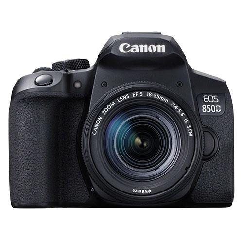 EOS 850D Digital SLR with EF-S 18-55mm IS STM Lens Product Image (Primary)