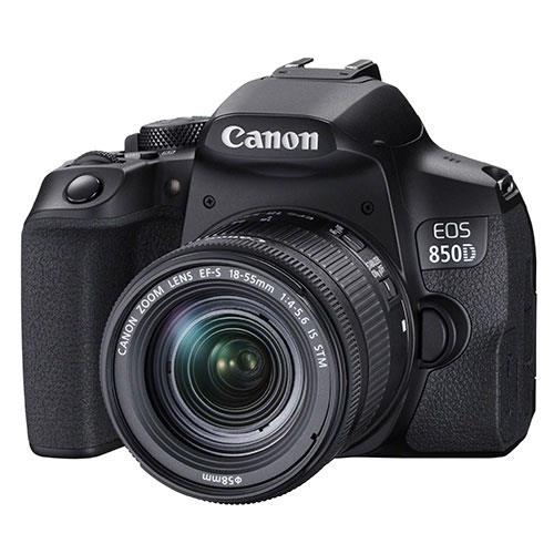 EOS 850D Digital SLR with EF-S 18-55mm IS STM Lens Product Image (Secondary Image 1)