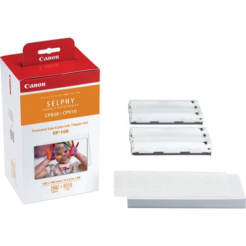 Buy Canon RP 108 Ink Paper for Selphy Printers Jessops