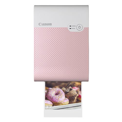Selphy Square QX10 Printer in Pink Product Image (Secondary Image 1)