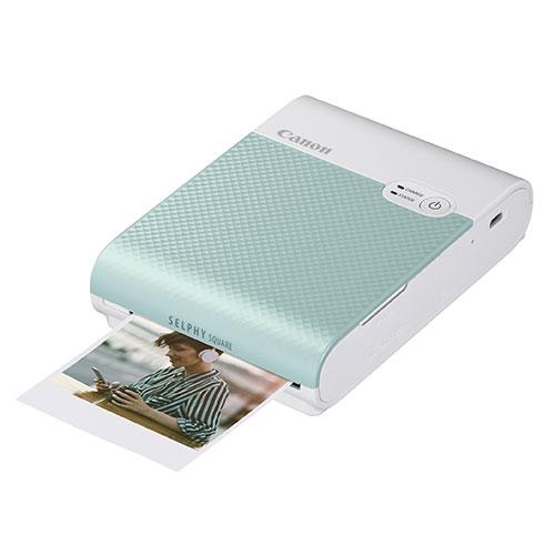 Selphy Square QX10 Printer in Green Product Image (Primary)