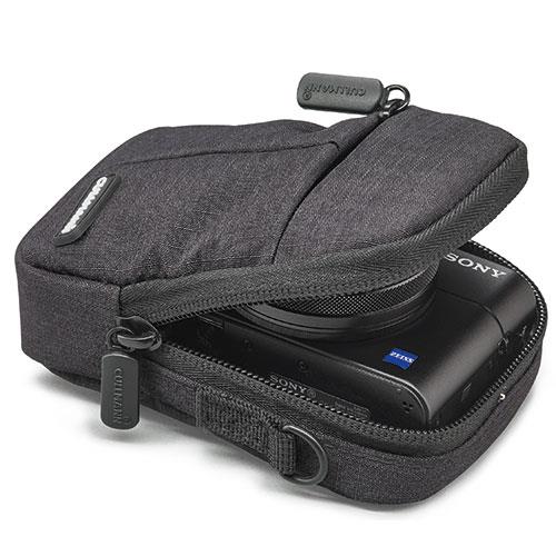 Malaga 200 Compact Camera Bag in Black Product Image (Secondary Image 1)