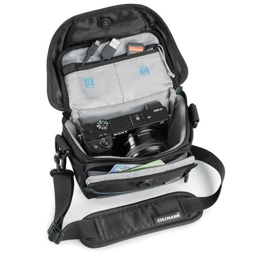 Boston Vario 200 Camera Bag in Black Product Image (Secondary Image 1)