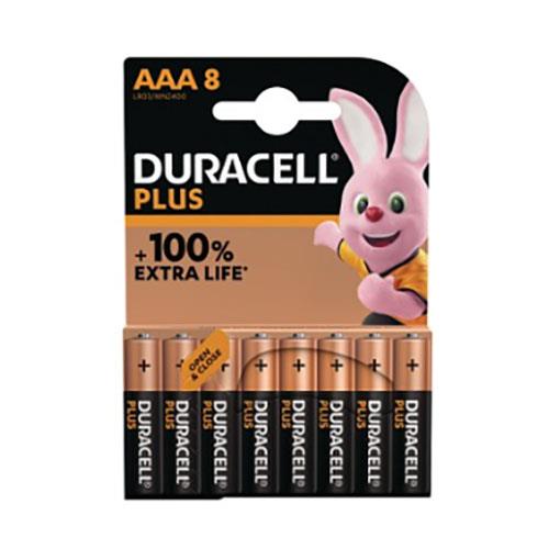 Plus AAA Batteries 8 Pack Product Image (Primary)