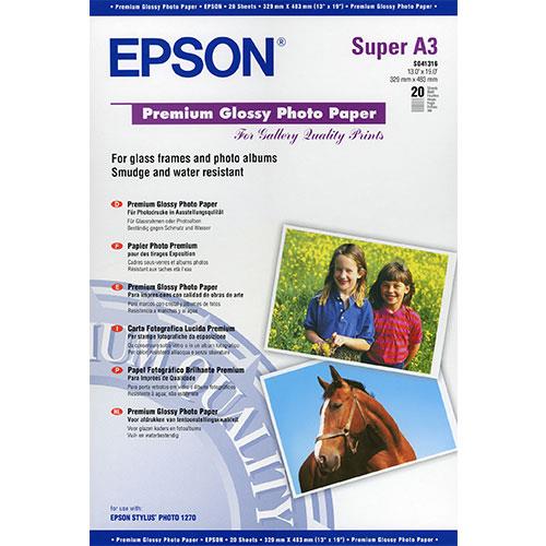 Premium Glossy A3+ Photo Paper - 20 Sheets Product Image (Primary)
