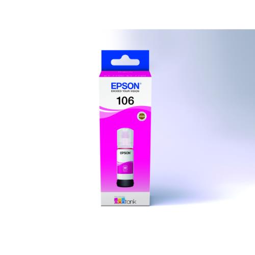 106 ECOTank Magenta INK Bottle Product Image (Primary)