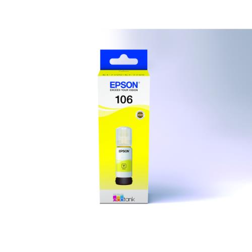 106 ECOTank Yellow INK Bottle Product Image (Primary)