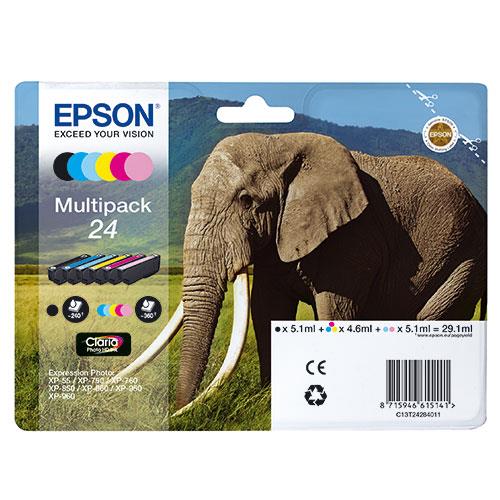 24 Claria Photo HD 6-Colour Ink MultiPack Product Image (Primary)