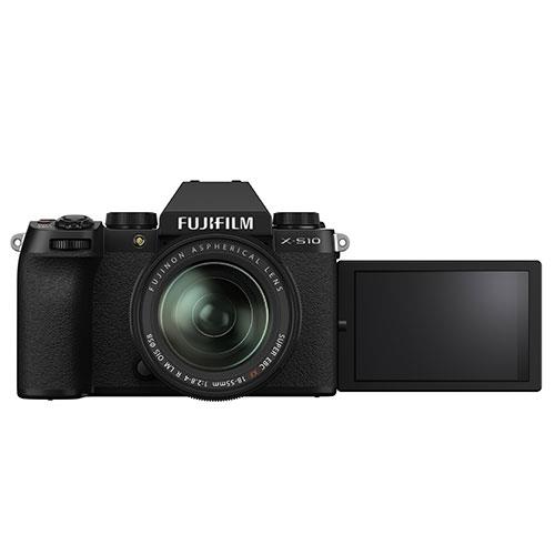 X-S10 Mirrorless Camera in Black with XF18-55mm Lens Product Image (Secondary Image 2)