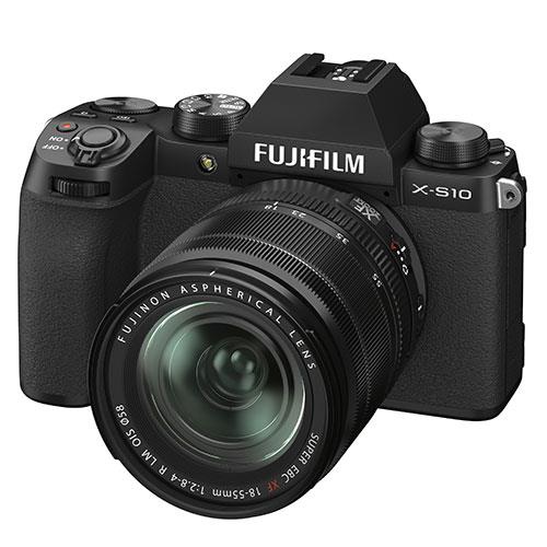 X-S10 Mirrorless Camera in Black with XF18-55mm Lens Product Image (Secondary Image 3)