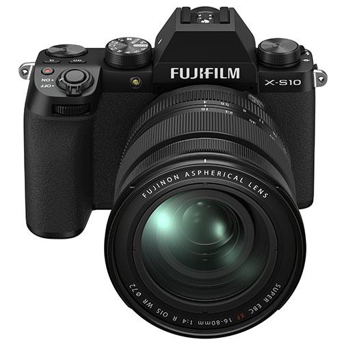 X-S10 Mirrorless Camera in Black with XF16-80mm Lens Product Image (Secondary Image 3)