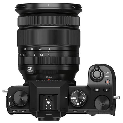 X-S10 Mirrorless Camera in Black with XF16-80mm Lens Product Image (Secondary Image 4)
