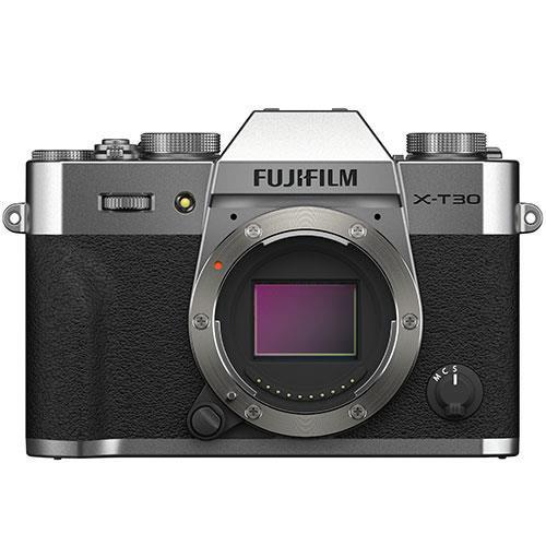 X-T30 II Mirrorless Camera Body in Silver - Open Box Product Image (Primary)