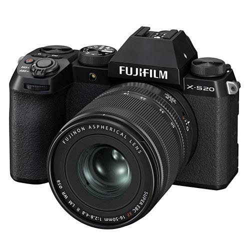 X-S20 Mirrorless Camera with XF16-50mm F2.8-4.8 R LM WR Lens Product Image (Secondary Image 1)