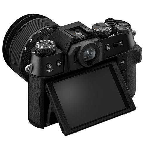 X-T50 Mirrorless Camera Body in Black Product Image (Secondary Image 3)