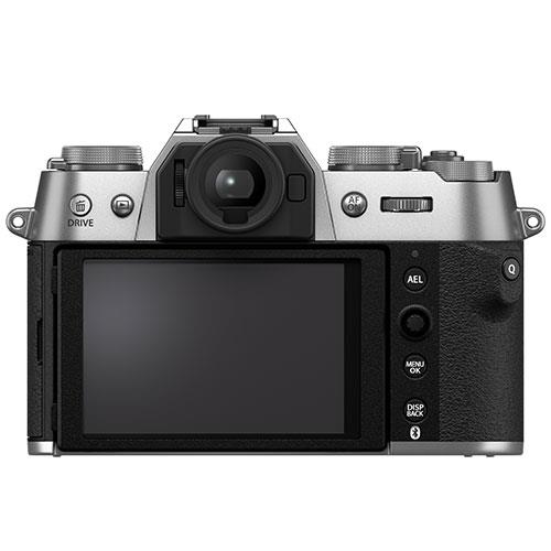 X-T50 Mirrorless Camera Body in Silver Product Image (Secondary Image 1)