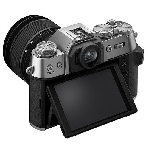 X-T50 Mirrorless Camera Body in Silver Product Image (Secondary Image 3)
