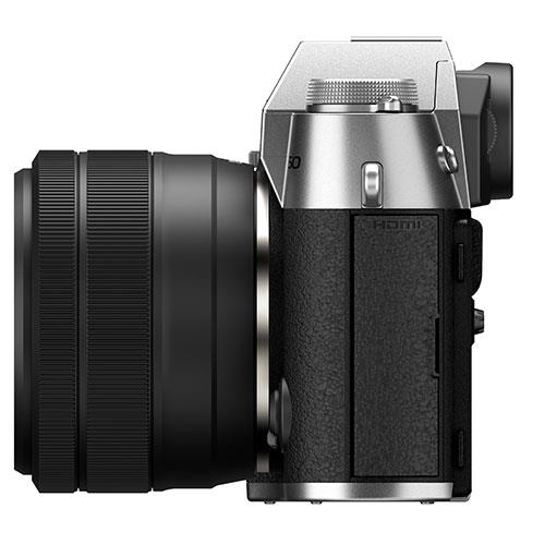 X-T50 Mirrorless Camera in Silver with XC15-45mm F3.5-5.6 OIS PZ Lens Product Image (Secondary Image 5)