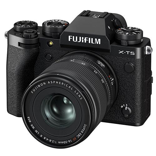 X-T5 Mirrorless Camera in Black with XF16-50mm F2.8-4.8 R LM WR Lens Product Image (Secondary Image 1)