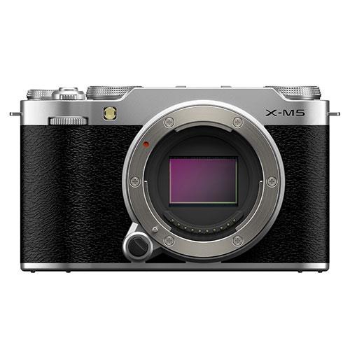 X-M5 Mirrorless Camera Body in Silver Product Image (Primary)