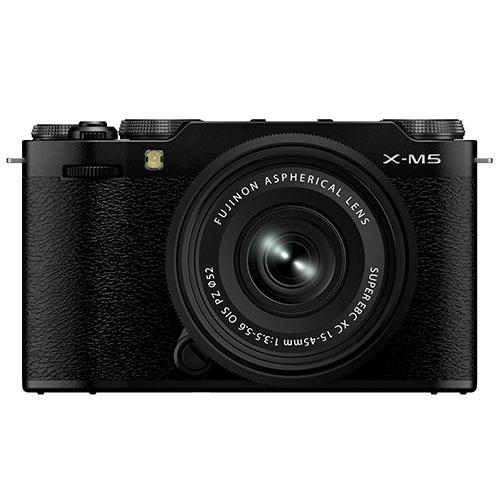 X-M5 Mirrorless Camera in Black with XC15-45mm Lens Product Image (Primary)