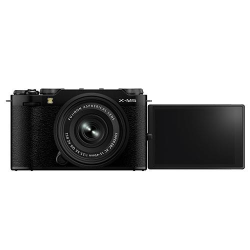 Buy Fujifilm X-M5 Mirrorless Camera in Black with XC15-45mm Lens