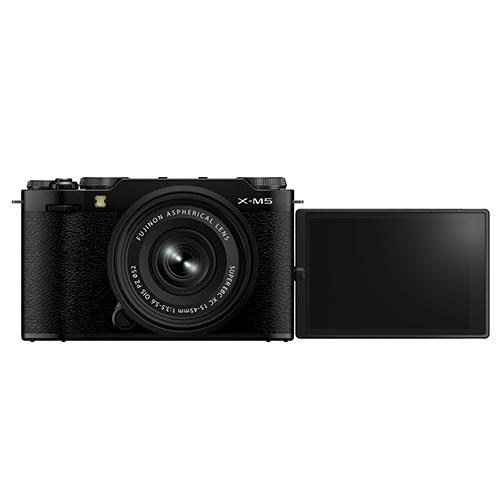 X-M5 Mirrorless Camera in Black with XC15-45mm Lens Product Image (Secondary Image 1)