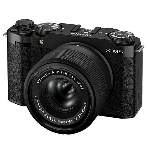 Buy Fujifilm X-M5 Mirrorless Camera in Black with XC15-45mm Lens