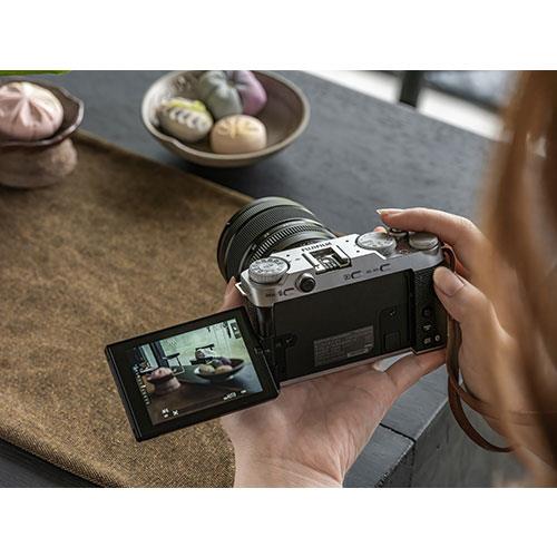 Buy Fujifilm X-M5 Mirrorless Camera in Silver with XC15-45mm Lens