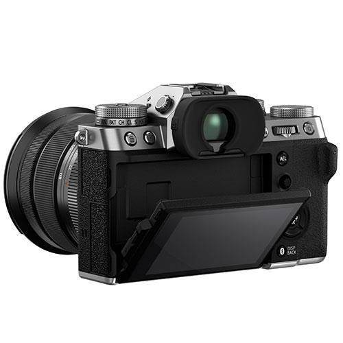 X-T5 Mirrorless Camera Body in Silver Product Image (Secondary Image 2)