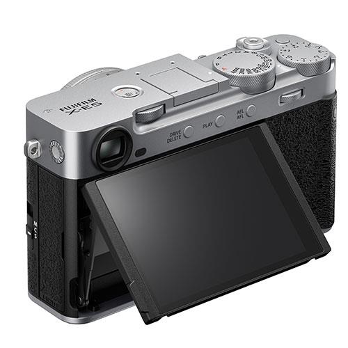 Buy Fujifilm X-E5 Mirrorless Camera in Silver with XF23mm F2.8