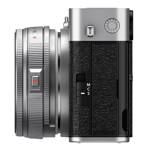 Buy Fujifilm X-E5 Mirrorless Camera in Silver with XF23mm F2.8