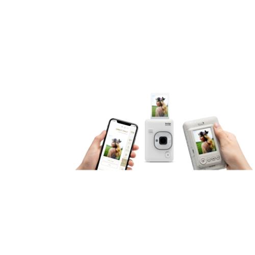 Buy instax Mini LiPlay in Stone White - Jessops