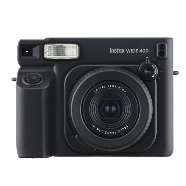 Wide 400 Instant Camera in Black Product Image (Primary)