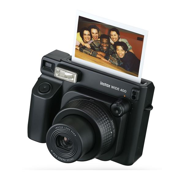 Wide 400 Instant Camera in Black Product Image (Secondary Image 2)