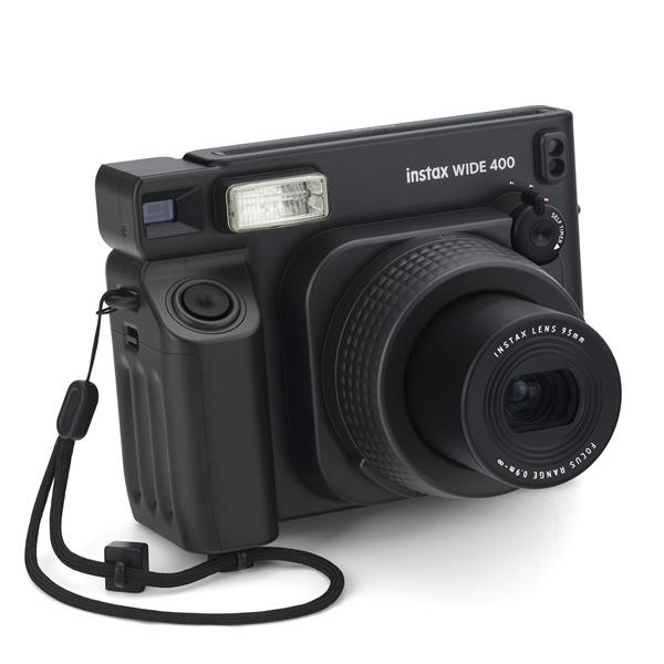 Wide 400 Instant Camera in Black Product Image (Secondary Image 3)